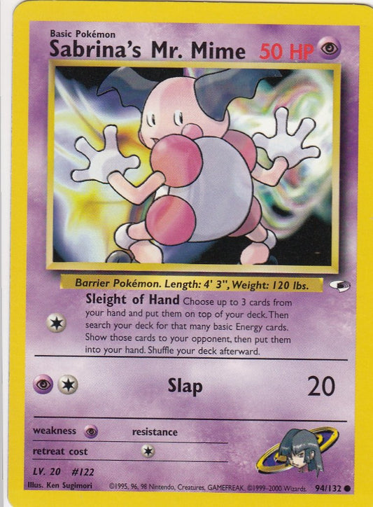 Sabrina's Mr. Mine 94/132 Gym Heroes Set Common