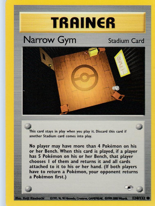 Narrow Gym 124/132 Gym Heroes Set Common