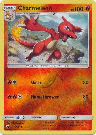 Charmeleon 8 / 68 Reverse Holo