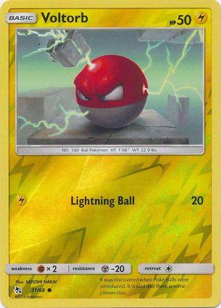 Voltorb 21 / 68 Reverse Holo