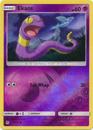 Ekans 26 / 68 Reverse Holo