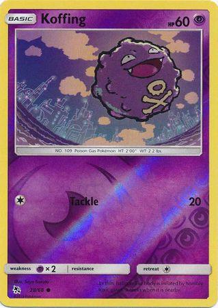 Koffing 28 / 68 Reverse Holo