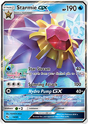 Starmie GX 14 / 68 hidden-fates-14