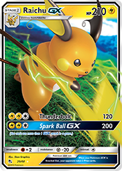 Raichu GX 20 / 68 hidden-fates-20