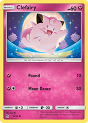 Clefairy 39 / 68 hidden-fates-39
