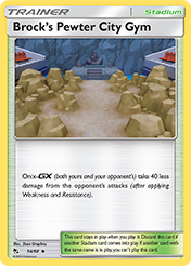 Brock's Pewter City Gym 54 / 68 hidden-fates-54