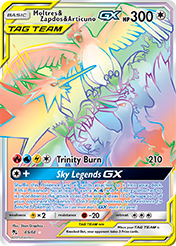 Moltres & Zapdos & Articuno GX 69 / 68 hidden-fates-69