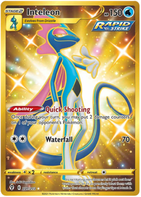 Inteleon 227/203 evolving-skies-227