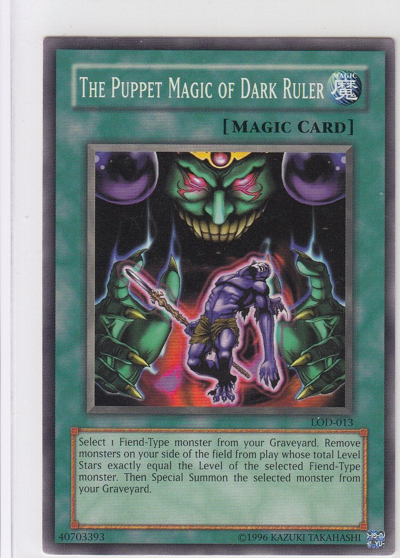 The Puppet Magic of Dark Ruler