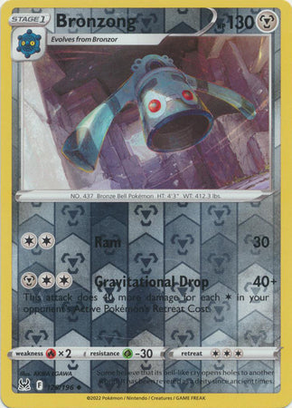 Bronzong 126/196 Reverse Holo Lost Origin