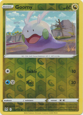 Goomy 132/196 Reverse Holo Lost Origin
