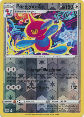 Porygon-Z 142/196 Reverse Holo Lost Origin