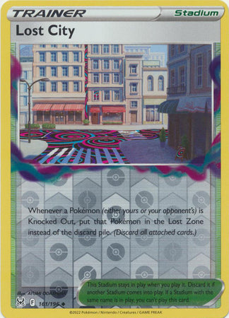 Lost City 161/196 Reverse Holo Lost Origin