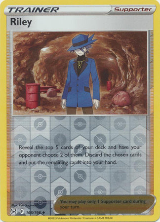 Riley 166/196 Reverse Holo Lost Origin