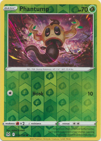 Phantump 016/196 Reverse Holo Lost Origin