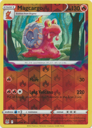 Magcargo 022/196 Reverse Holo Lost Origin