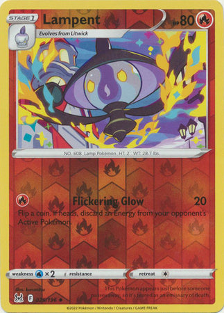 Lampent 025/196 Reverse Holo Lost Origin