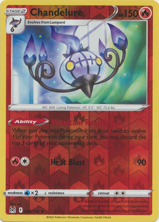 Chandelure 026/196 Reverse Holo Lost Origin