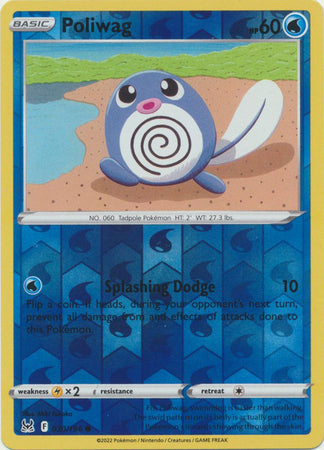 Poliwag 030/196 Reverse Holo Lost Origin