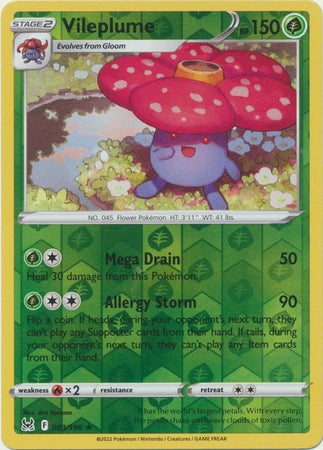 Vileplume 003/196 Reverse Holo Lost Origin