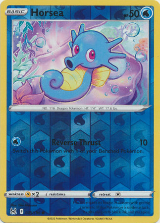 Horsea 035/196 Reverse Holo Lost Origin