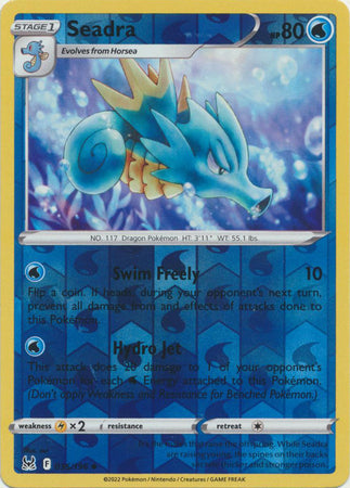 Seadra 036/196 Reverse Holo Lost Origin