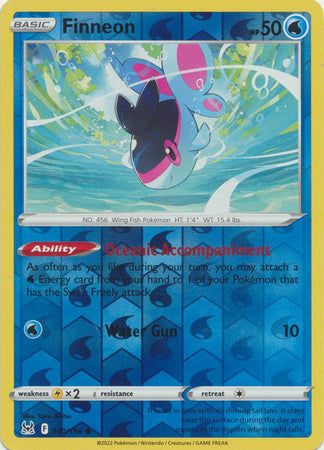Finneon 040/196 Reverse Holo Lost Origin