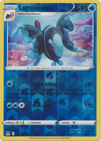 Lumineon 041/196 Reverse Holo Lost Origin