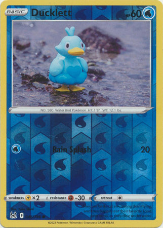 Ducklett 046/196 Reverse Holo Lost Origin