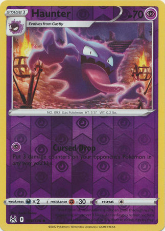 Haunter 065/196 Reverse Holo Lost Origin