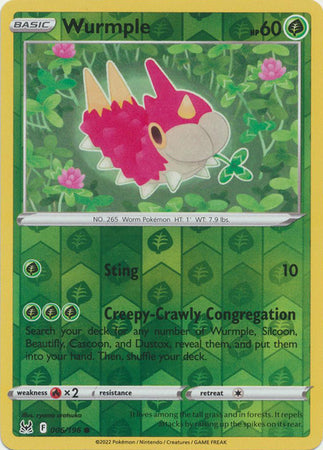 Wurmple 006/196 Reverse Holo Lost Origin