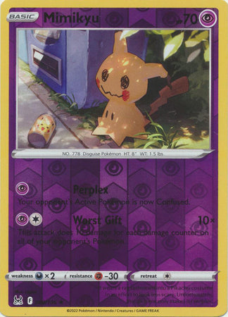 Mimikyu 080/196 Reverse Holo Lost Origin