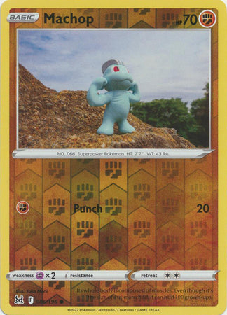 Machop 086/196 Reverse Holo Lost Origin