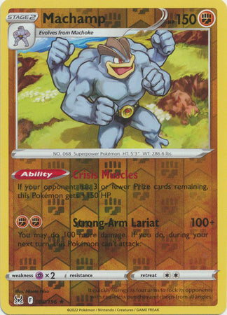 Machamp 088/196 Reverse Holo Lost Origin
