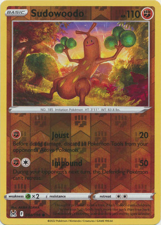 Sudowoodo 094/196 Reverse Holo Lost Origin