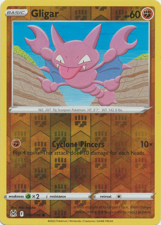 Gligar 095/196 Reverse Holo Lost Origin