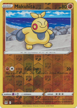 Makuhita 097/196 Reverse Holo Lost Origin