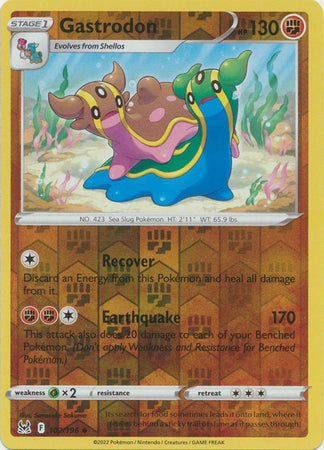 Gastrodon 102/196 Reverse Holo Lost Origin