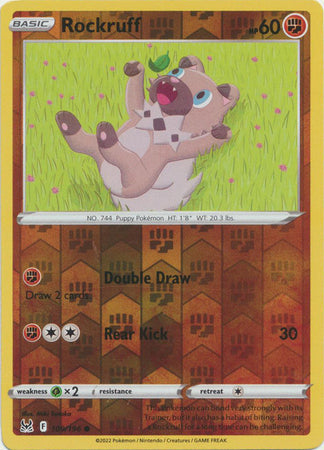 Rockruff 109/196 Reverse Holo Lost Origin