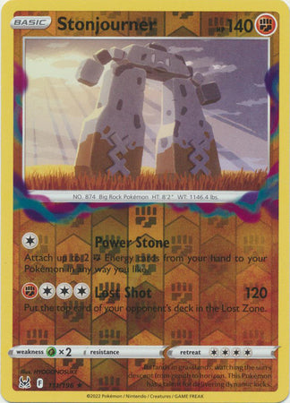 Stonjourner 111/196 Reverse Holo Lost Origin