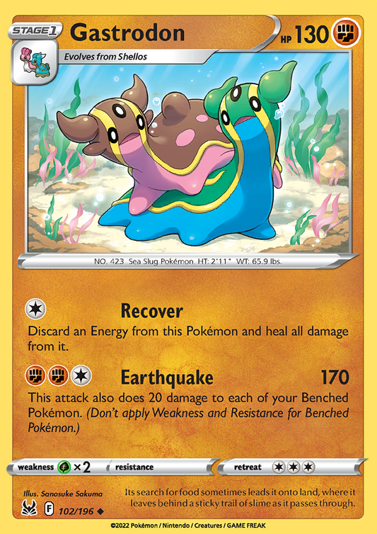 Gastrodon 102/196 Lost Origin