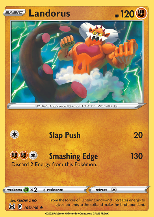 Landorus 105/196 Lost Origin