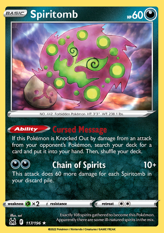 Spiritomb 117/196 Lost Origin