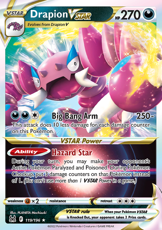 Drapion VSTAR 119/196 Lost Origin