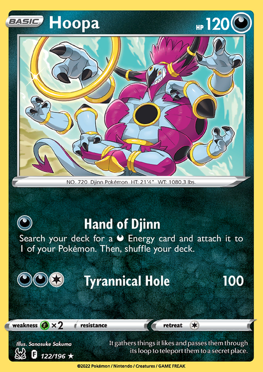Hoopa 122/196 Lost Origin