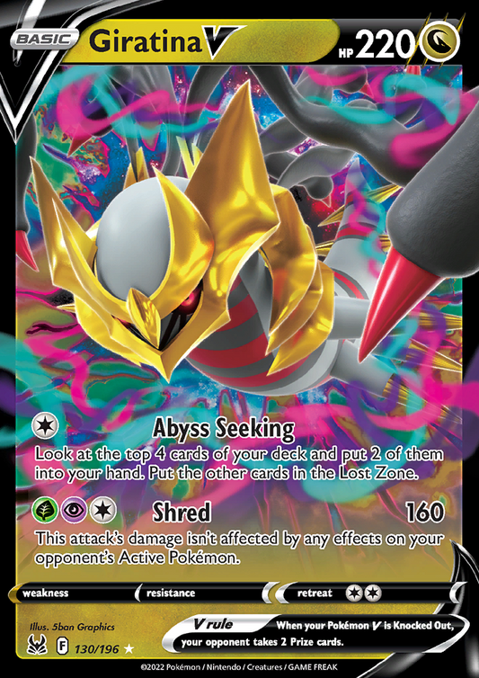 Giratina V 130/196 Lost Origin