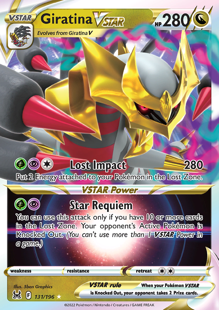 Giratina VSTAR 131/196 Lost Origin