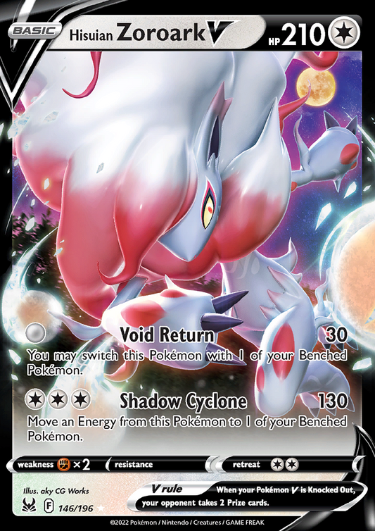 Hisuian Zoroark V 146/196 Lost Origin