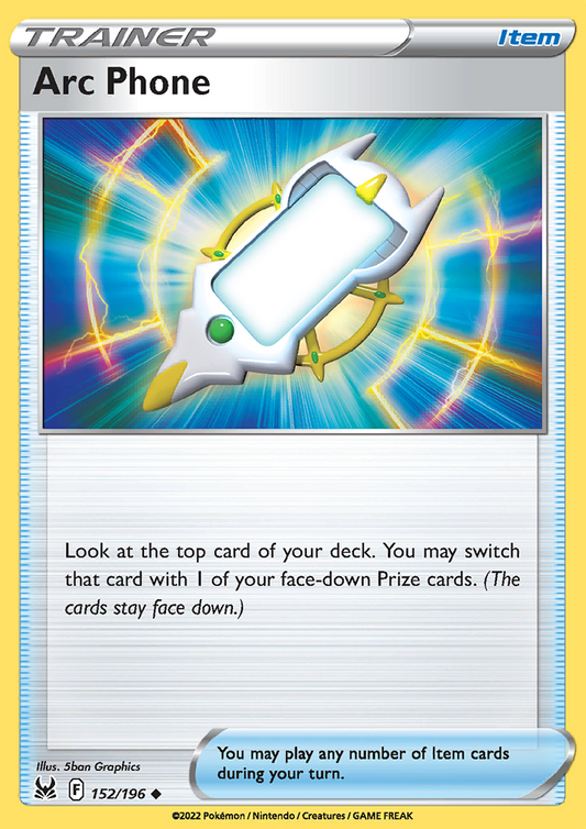 Arc Phone 152/196 Lost Origin