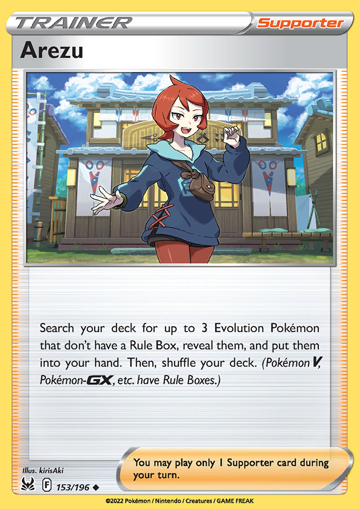 Arezu 153/196 Lost Origin